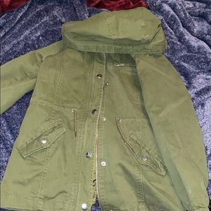 Army green jacket